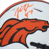 John Lynch Denver Broncos Signed Lunar Eclipse Alternate Mini Helmet