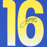 Frmd Jared Goff Los Angeles Rams Signed 2020 Model Royal Blue Nike Game Jersey