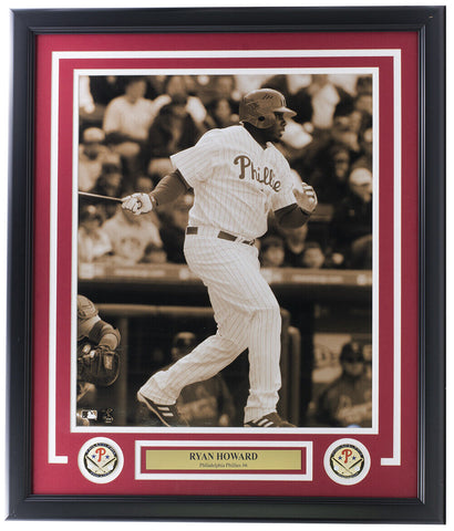 Ryan Howard Framed 16x20 Philadelphia Phillies Baseball Photo