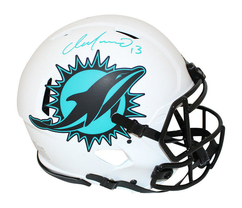 Dan Marino Autographed Miami Dolphins Authentic Lunar Speed Helmet BAS 32061