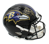 Haloti Ngata Signed Baltimore Ravens Speed Authentic NFL Helmet