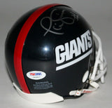Phil Simms Signed New York Giants Mini Helmet (PSA COA) 2xSuper Bowl Champion