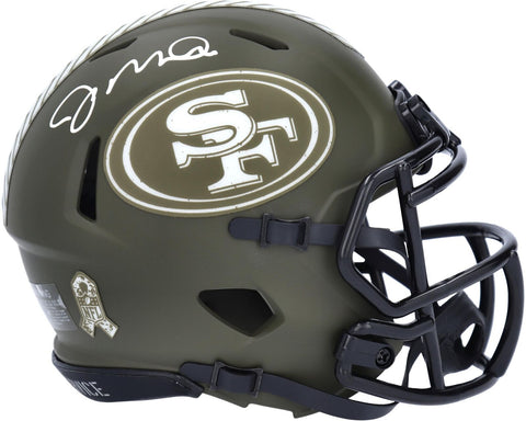 Signed Joe Montana 49ers Mini Helmet