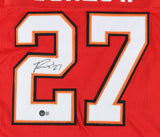 Ronald Jones Signed Tampa Bay Buccaneers Jersey (Beckett Holo) 2018 2nd Rnd Pick