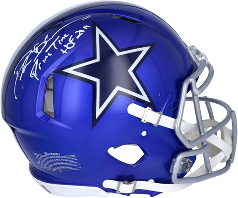 Deion Sanders Cowboys SignedFlash Helmet "HOF 2011" & "Prime Time" Insc