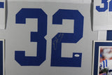 EDGERRIN JAMES (Colts white SKYLINE) Signed Autographed Framed Jersey JSA