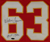 Willie Lanier Signed Kansas City Chiefs Jersey Inscribed HOF 1986 (TriStar Holo)