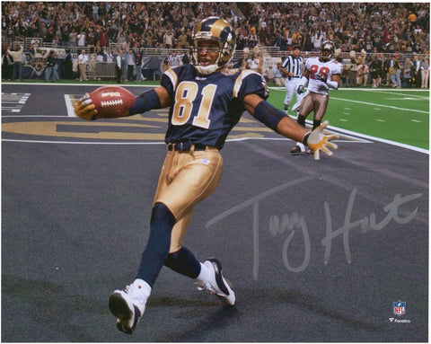 Torry Holt St. Louis Rams Signed 8x10 Touchdown Catch Photo