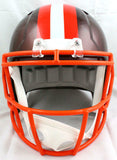 Denzel Ward Signed Cleveland Browns F/S Flash Speed Helmet w/Insc.-BAW Hologram
