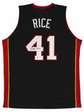 Glen Rice Signed Miami Heat Jersey (Beckett COA) 3xNBA All Star Forward