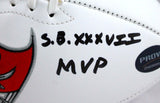 Dexter Jackson Autographed Tampa Bay Buccaneers Logo Football w/SB MVP-Prova