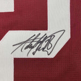 Autographed/Signed Adrian Peterson Oklahoma Maroon College Jersey JSA COA
