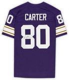 Framed Cris Carter Minnesota Vikings Autographed Purple NFL Pro Line Jersey