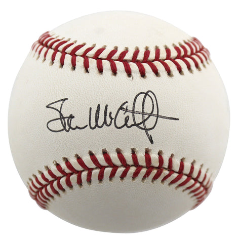 Athletics Steve McCatty Authentic Signed Oal Baseball Autographed BAS