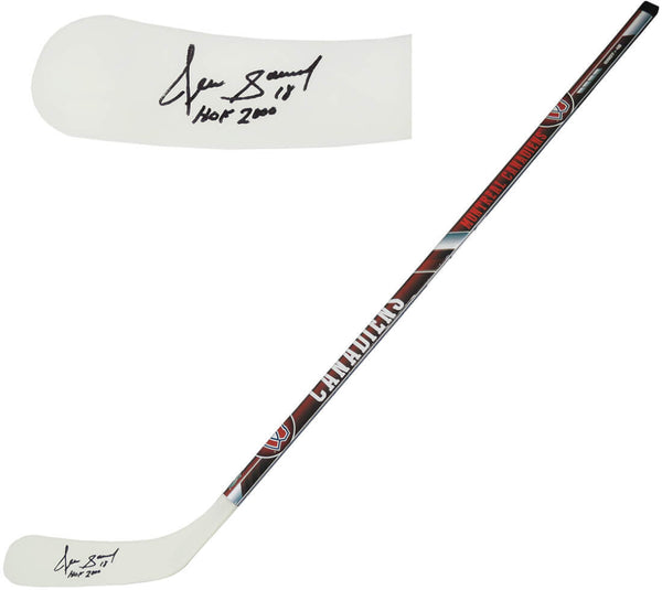 Denis Savard Signed Montreal Canadiens 48" F/S Hockey Stick w/HOF 2000 -(SS COA)