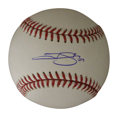 Trevor Story Autographed/Signed Boston Red Sox OML Baseball Beckett 30790