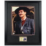 Val Kilmer Autographed Tombstone Doc Holliday 11x14 Framed Photo