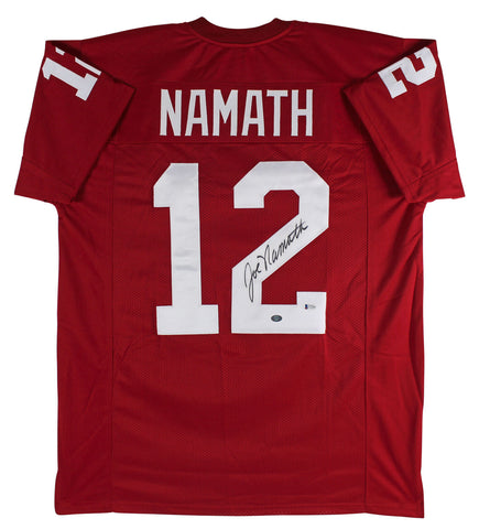 Alabama Joe Namath Authentic Signed Maroon Pro Style Jersey BAS #D79466