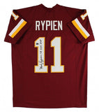 Mark Rypien Signed Washington Redskins Jersey Inscribed "SB XXVI MVP" (Beckett)