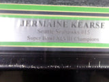 Jermaine Kearse Autographed Framed 8x10 Photo Super Bowl XLVIII MCS Holo #35517