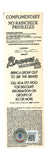 Deion Sanders Signed Atlanta Braves 7/16/1991 vs Cubs Full Ticket BAS 37253