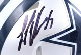 Leighton Vander Esch Autographed Dallas Cowboys Speed Mini Helmet- Fanatics