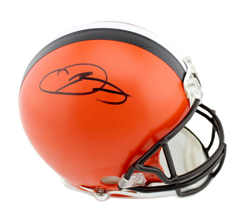 Odell Beckham Jr. Signed Cleveland Browns Current Authentic NFL Helmet