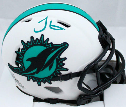 Tyreek Hill Autographed Miami Dolphins Lunar Speed Mini Helmet-Beckett W Holo