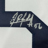 FRAMED Autographed/Signed RANDY AROZARENA 33x42 Tampa Bay White Jersey JSA COA