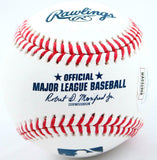 Bill Mazeroski Autographed Rawlings OML Baseball W/HOF-JSA W *Blue