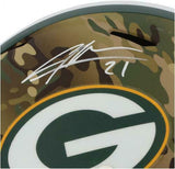 Charles Woodson Green Bay Packers Signed Camo Alternate Replica Helmet