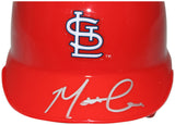 Matt Carpenter Autographed St. Louis Cardinals Mini Batting Helmet MLB 36129