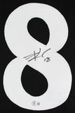 Cincinnati Travis Kelce Authentic Signed Black Pro Style Jersey BAS Witnessed