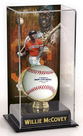 Willie McCovey SF Giants Hall of Fame Display Case w/ Image-Fanatics