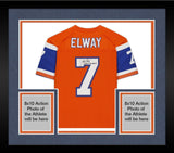 FRMD John Elway Broncos Signed Mitchell & Ness Replica Jersey "Captain Comeback"