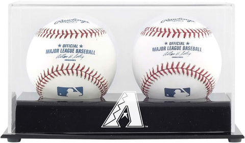 Diamondbacks Two Baseball Cube Logo Display Case - Fanatics