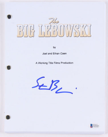 Steve Buscemi (Donny) Signed "The Big Lebowski" Full Movie Script (Beckett)