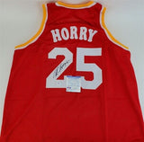 Robert Horry Signed Houston Rockets Jersey (PSA COA) 7xNBA Champion / Forward