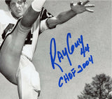 Ray Guy Signed Southern Miss Golden Eagles Unframed 8x10 B&W NCAA Photo w- Insc