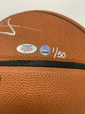 DEANDRE AYTON Autographed Phoenix Suns Logo Authentic Basketball GDL LE 1/50