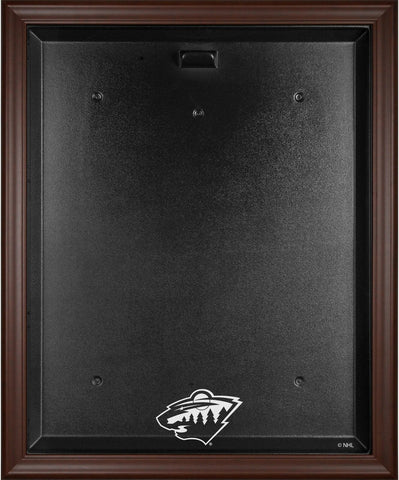 Wild Brown Framed Logo Jersey Display Case - Fanatics Authentic