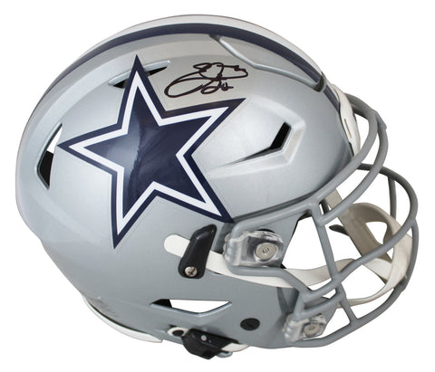 Cowboys Emmitt Smith Signed Authentic Speed Flex Full Size Helmet BAS Witnessed