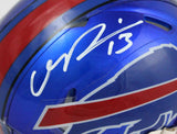 Gabriel Gabe Davis Autographed Buffalo Bills Flash Speed Mini Helmet-Prova