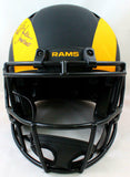 Faulk/Dickerson Signed Rams Eclipse Speed Authentic FS Helmet w/HOF-BAW Holo