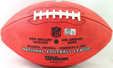 Sony Michel SB Ball Autographed NFL Duke Football w/insc.- Beckett W Auth *Silve