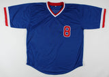 Andre Dawson Signed Chicago Cubs Jersey (JSA Holo) 8xAll-Star O.F./ 1987 N.L.MVP