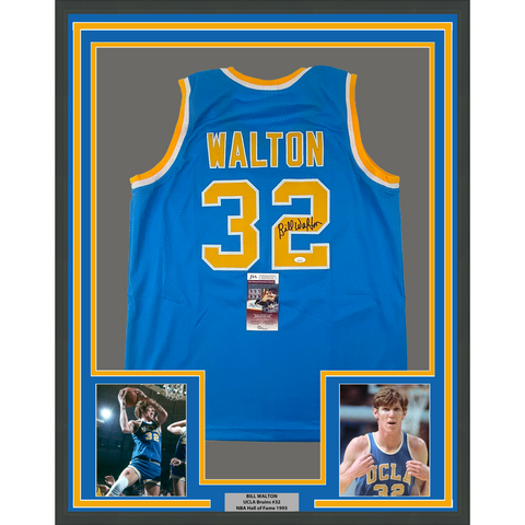Bill Walton Autographed Green Pro Basketball Jersey-Beckett W
