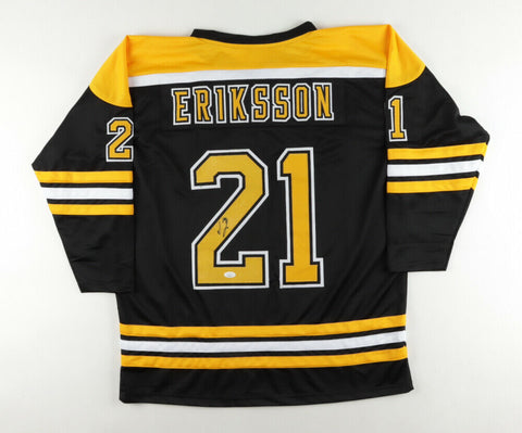 Loui Eriksson Signed Boston Bruins Jersey (JSA COA) Ready to be Framed