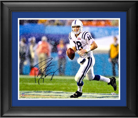 Signed Peyton Manning Colts 16x20 Photo