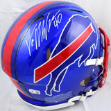 Von Miller Autographed Bills F/S Flash Speed Authentic Helmet-Beckett W Hologram